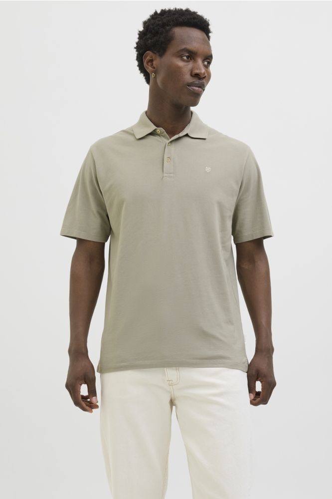 JPRBLUWILLIAM WASH SS POLO SN 12257315 DRIED SAGE